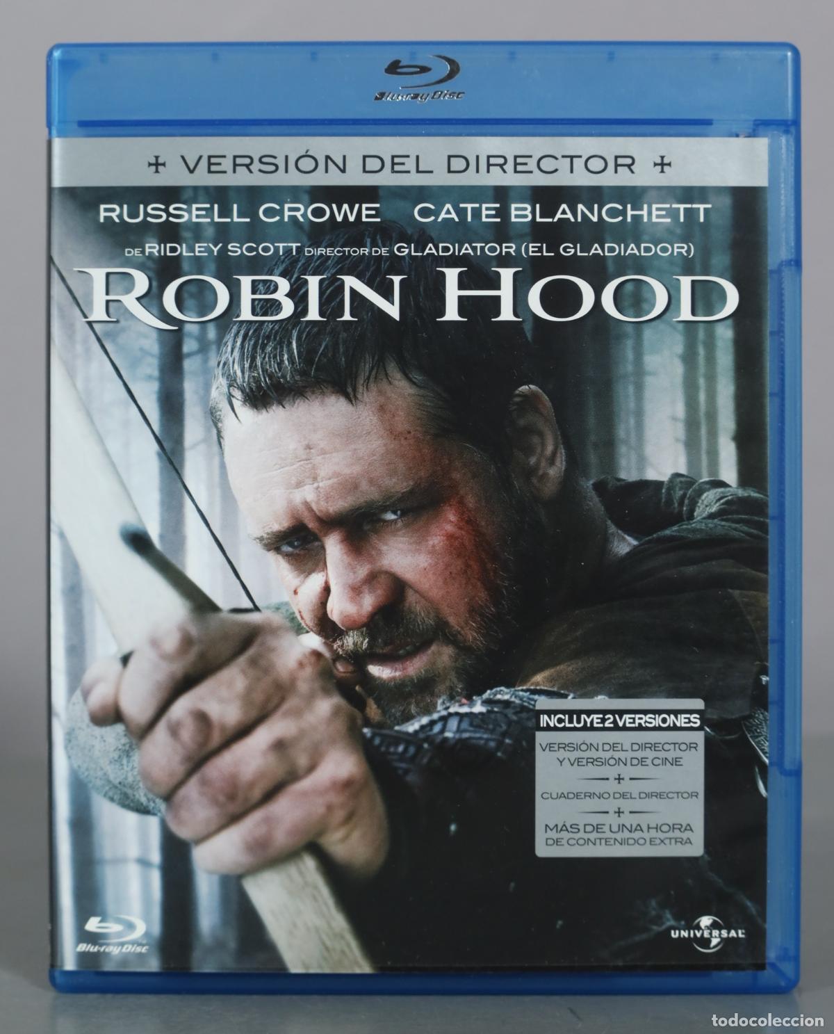 Cine: BLU-RAY Robin Hood - Versi&oacute;n del Director - Russell Crowe, Cate Blanchett - Ridley Scott