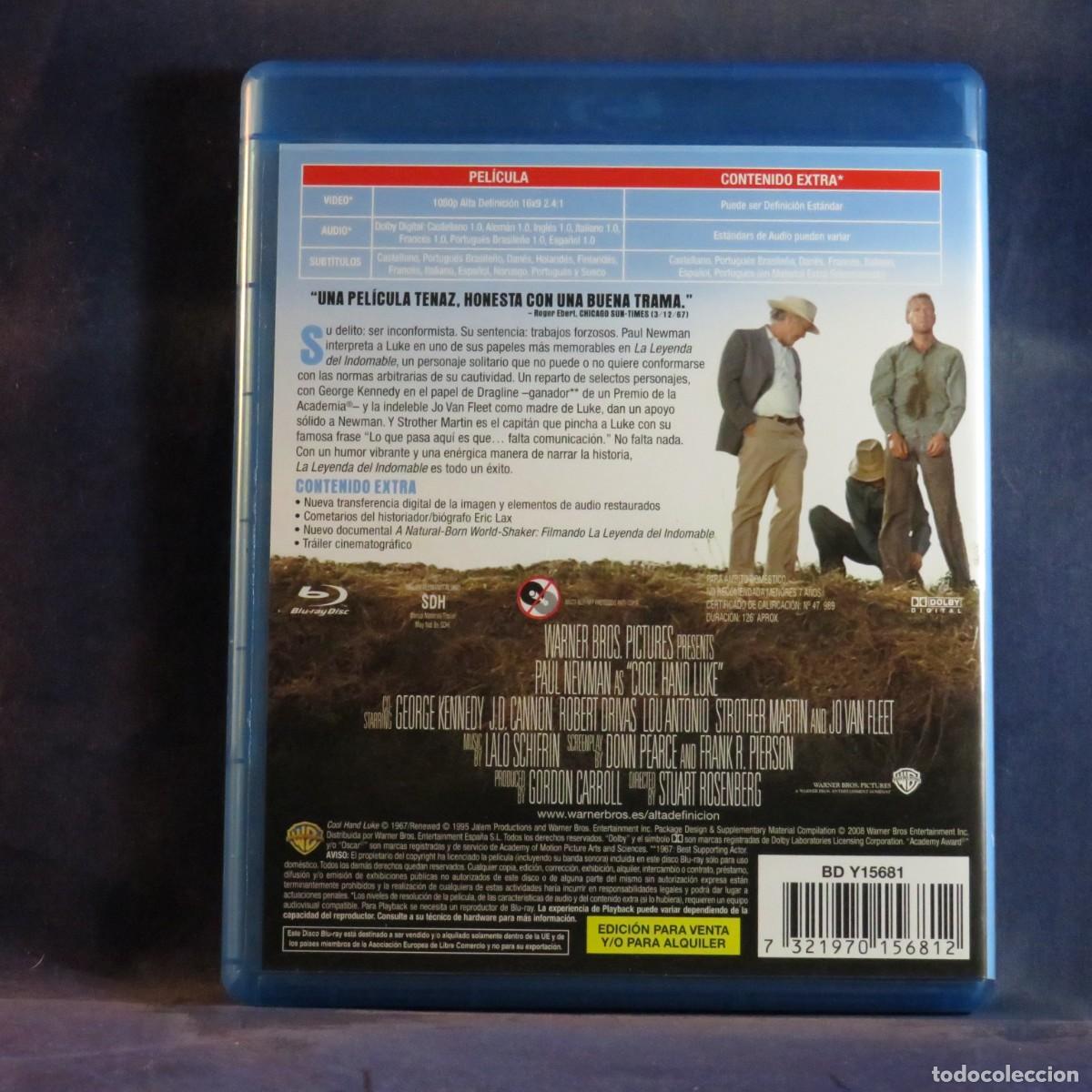 Cine: LA LEYENDA DEL INDOMABLE - BLU-RAY - Foto 2