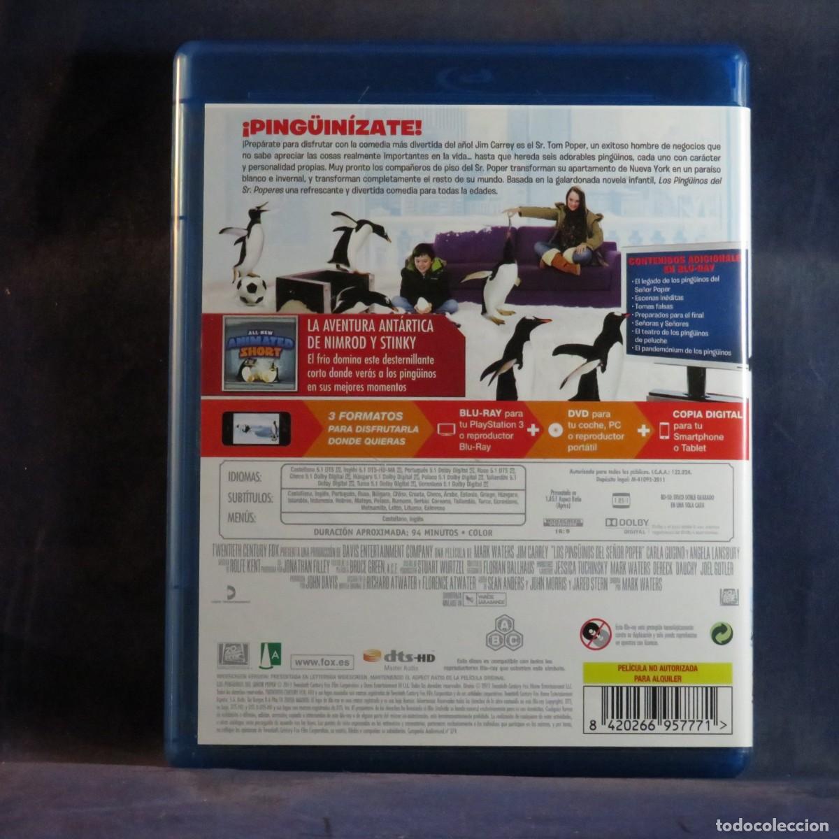 Cine: LOS PING&Uuml;INOS DEL SR. POPER - BLU-RAY - Foto 2