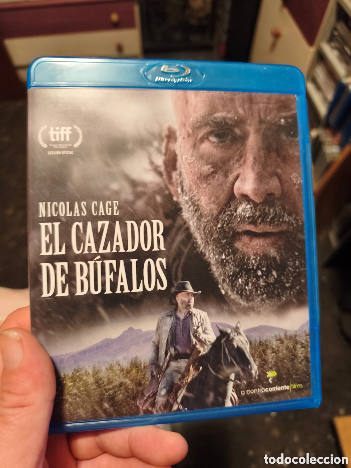 Cine: El cazador de b&uacute;falos bluray Nicol&aacute;s cage