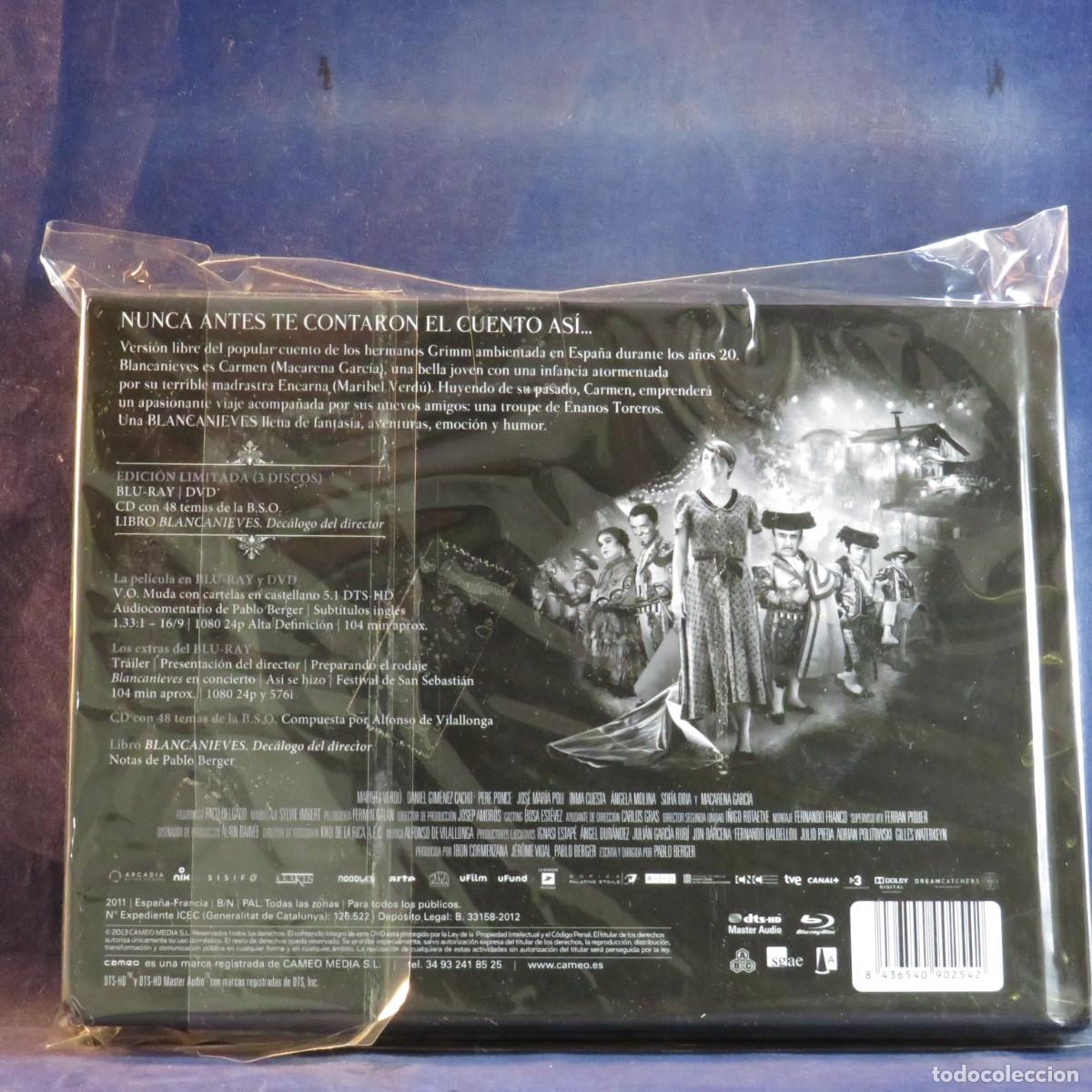 Cine: BLANCANIEVES - BLU-RAY + DVD + CD - Foto 2