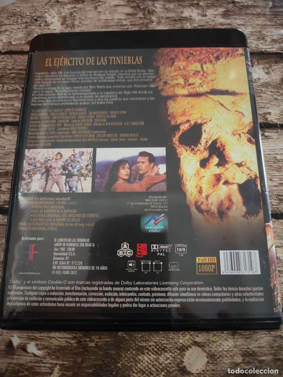 Cine: BLU RAY - EL EJERCITO DE LAS TINIEBLAS - LEER DESCRIPCI&Oacute;N Y CONDICIONES DE VENTA - Foto 2