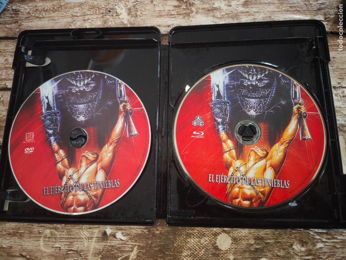 Cine: BLU RAY - EL EJERCITO DE LAS TINIEBLAS - LEER DESCRIPCI&Oacute;N Y CONDICIONES DE VENTA - Foto 3