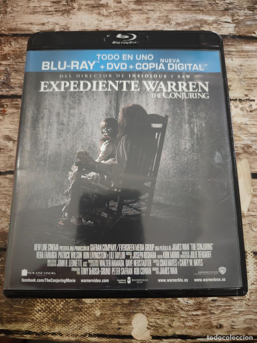 Cine: BLU RAY + DVD - EXPEDIENTE WARREN , THE CONJURING - LEER DESCRIPCI&Oacute;N Y CONDICIONES DE VENTA