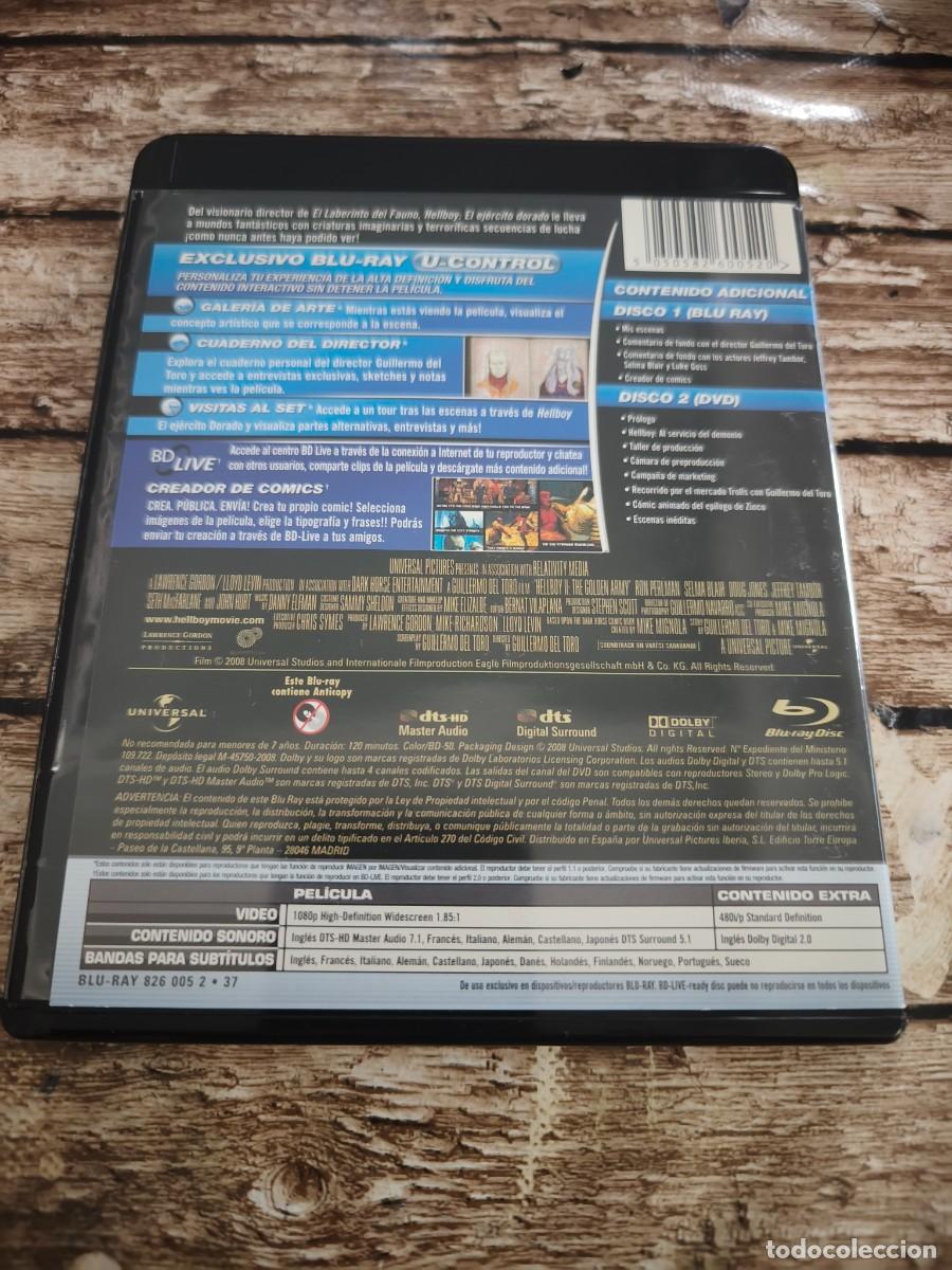 Cine: BLU RAY - HELLBOY , EL EJ&Eacute;RCITO DORADO - LEER DESCRIPCI&Oacute;N Y CONDICIONES DE VENTA - Foto 2