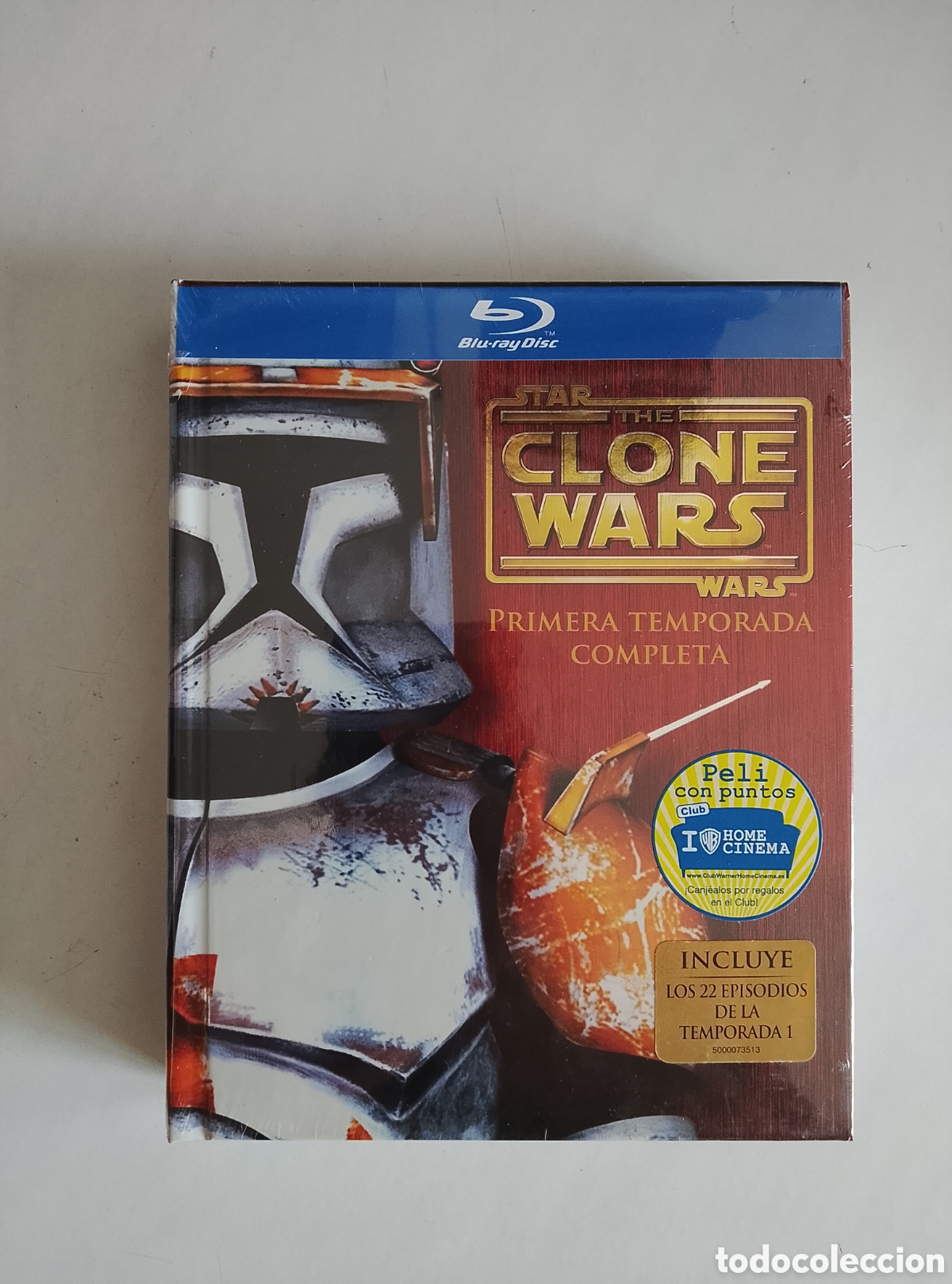 Cine: PELICULA BLU-RAY STAR WARS THE CLONE WARS PRIMERA TEMPORADA COMPLETA SIN ABRIR PRECINTADA
