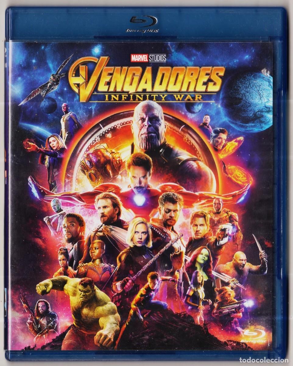 Cine: VENGADORES: INFINITY WARS de hermanos Russo. BLU-RAY.
