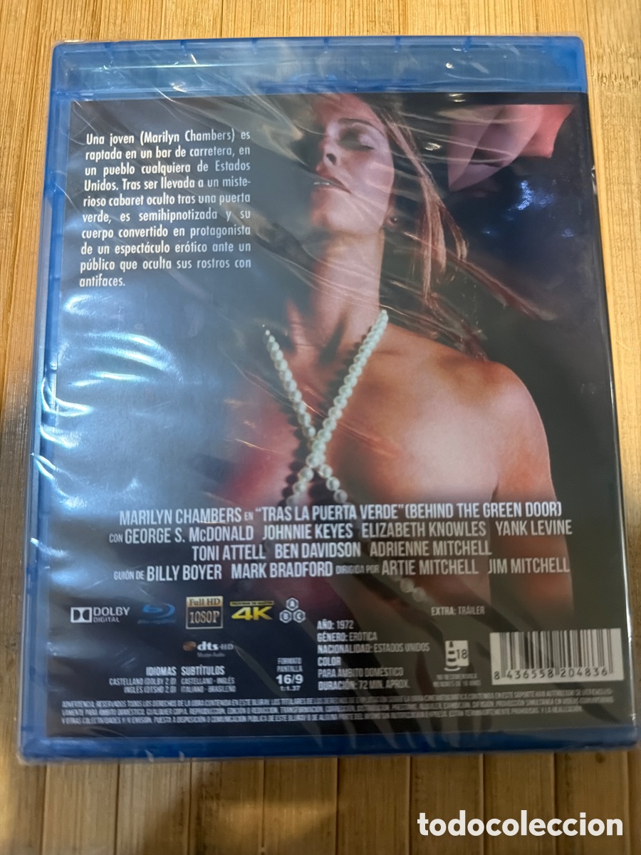 Cine: Tras la puerta verde BLU-RAY PRECINTADO - Foto 2