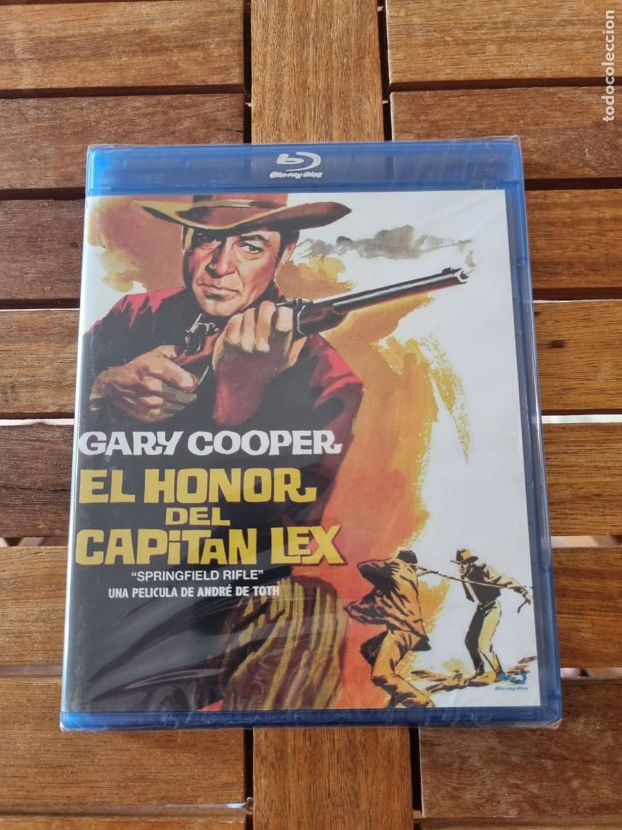 Cine: El honor del Capit&aacute;n Lex - Blu-ray nuevo - Springfield rifle - Gary Cooper