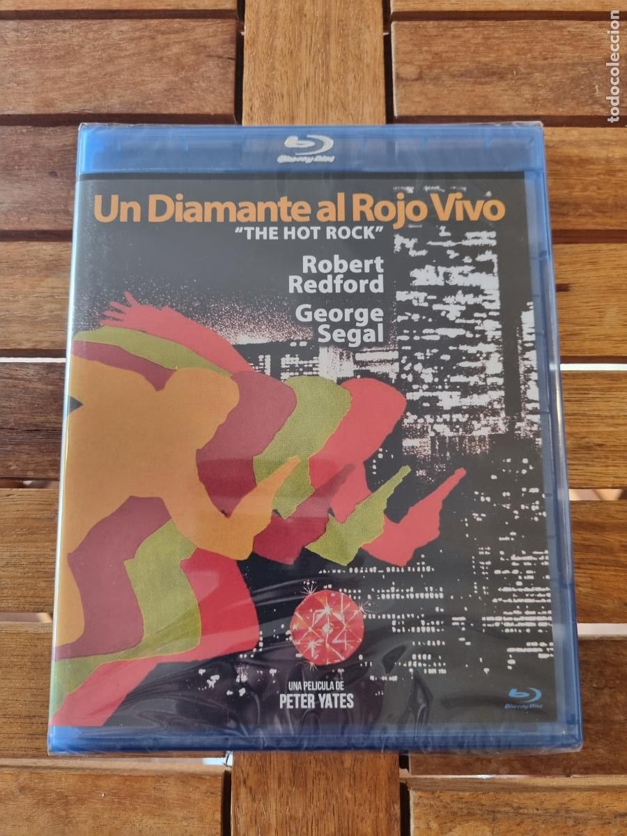 Cine: Un diamante al rojo vivo - Blu-ray nuevo - The hot rock - Robert Redford y George Seagal