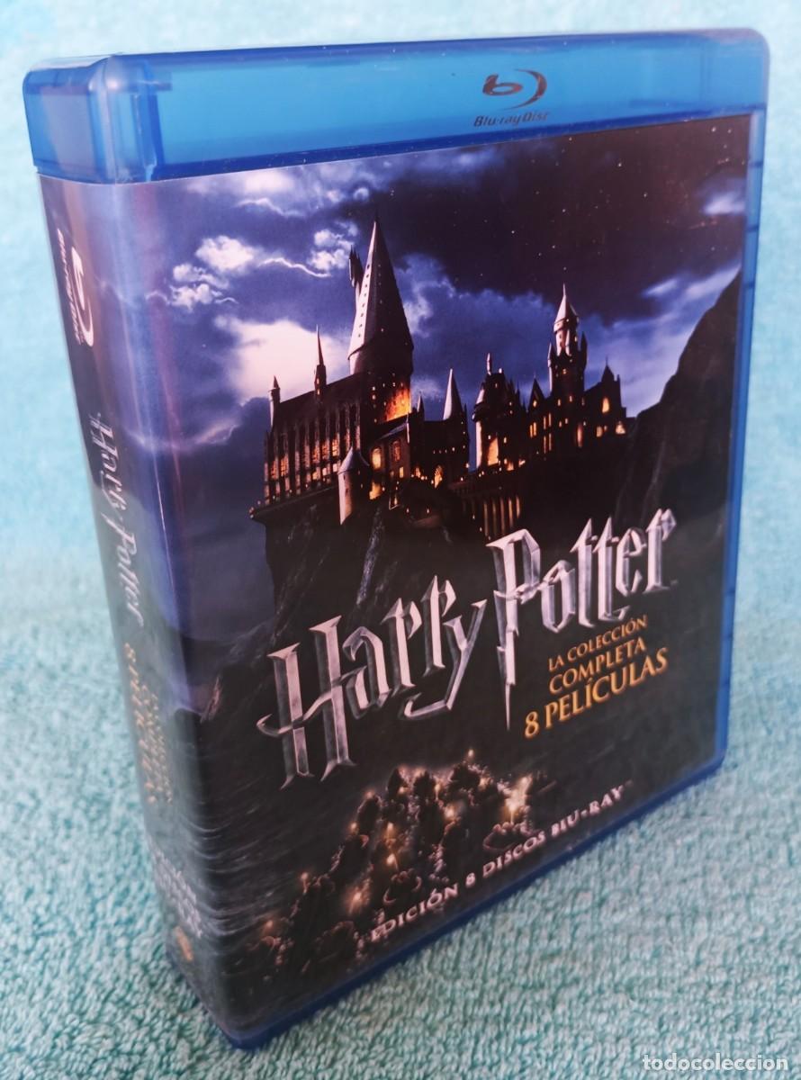 Cine: HARRY POTTER LA COLECCI&Oacute;N COMPLETA, 8 PEL&Iacute;CULAS. Pack 8 BLU-RAY.