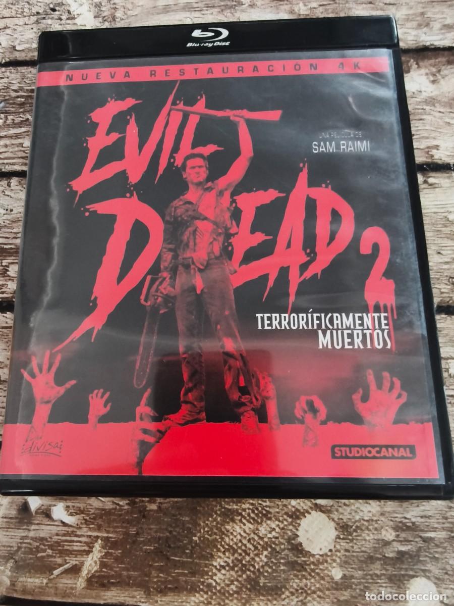 Cine: BLU RAY - EVIL DEAD II - TERROR&Iacute;FICAME MUERTOS - POSESI&Oacute;N INFERNAL II - SAM RAIMI - LEER COND. VENTA