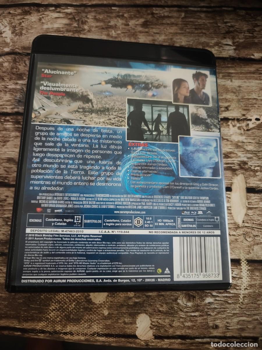 Cine: BLU RAY - SKYLINE - LEER DESCRIPCI&Oacute;N Y CONDICIONES DE VENTA - Foto 2