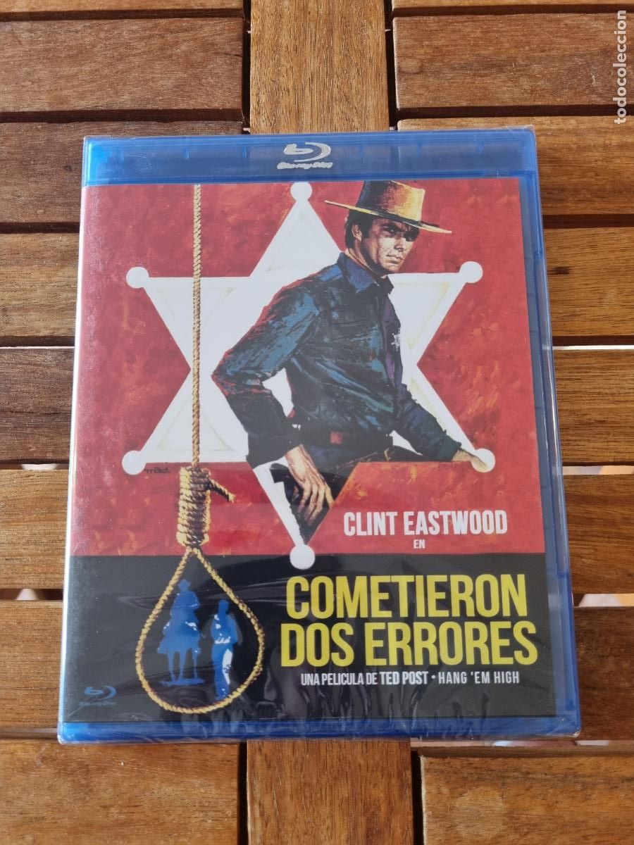 Cine: Cometieron dos errores - Blu-ray nuevo - Hang 'em high - Clint Eastwood
