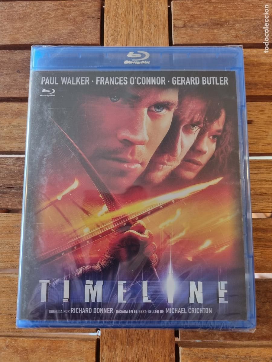 Cine: Timeline - Blu-ray nuevo - Paul Walker y Gerard Butler
