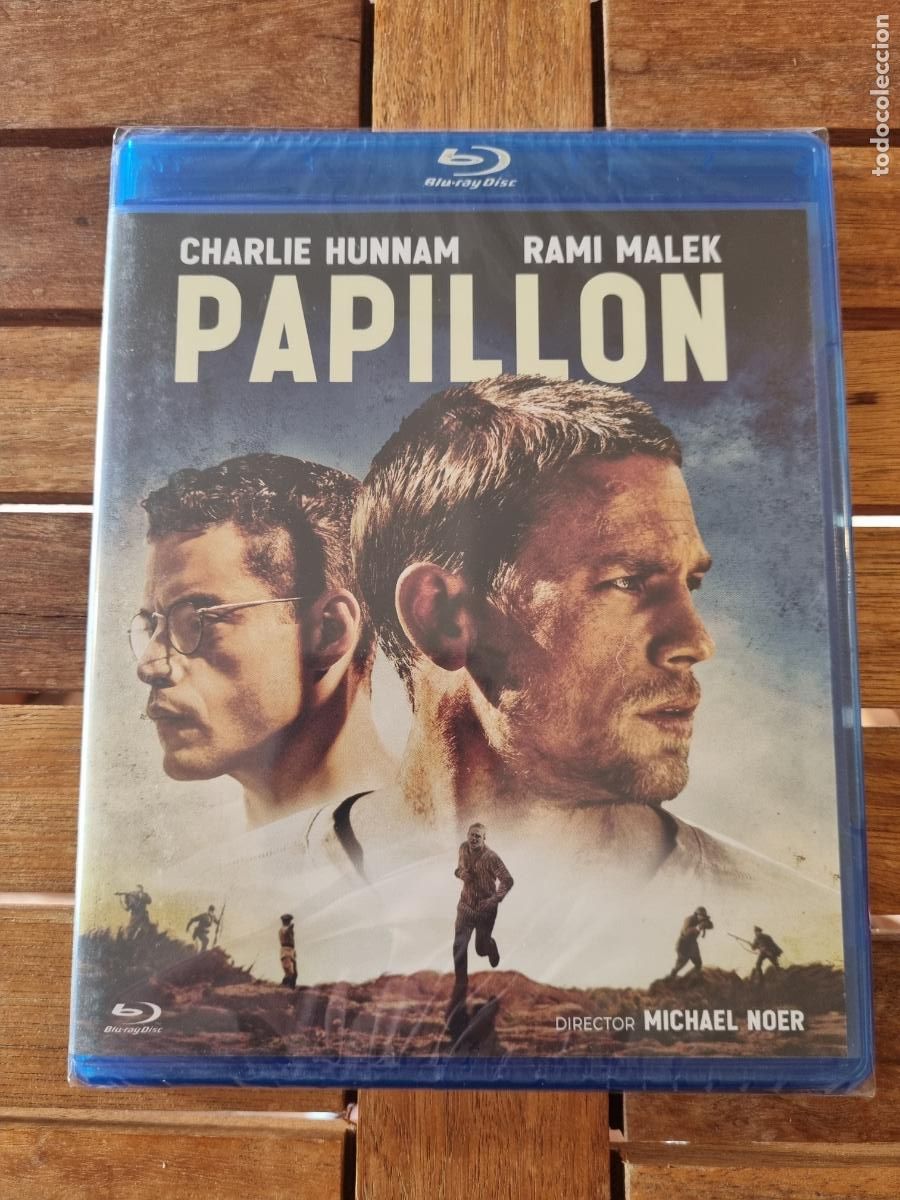 Cine: Papillon - Blu-ray nuevo - Charlie Hunnam y Rami Malek