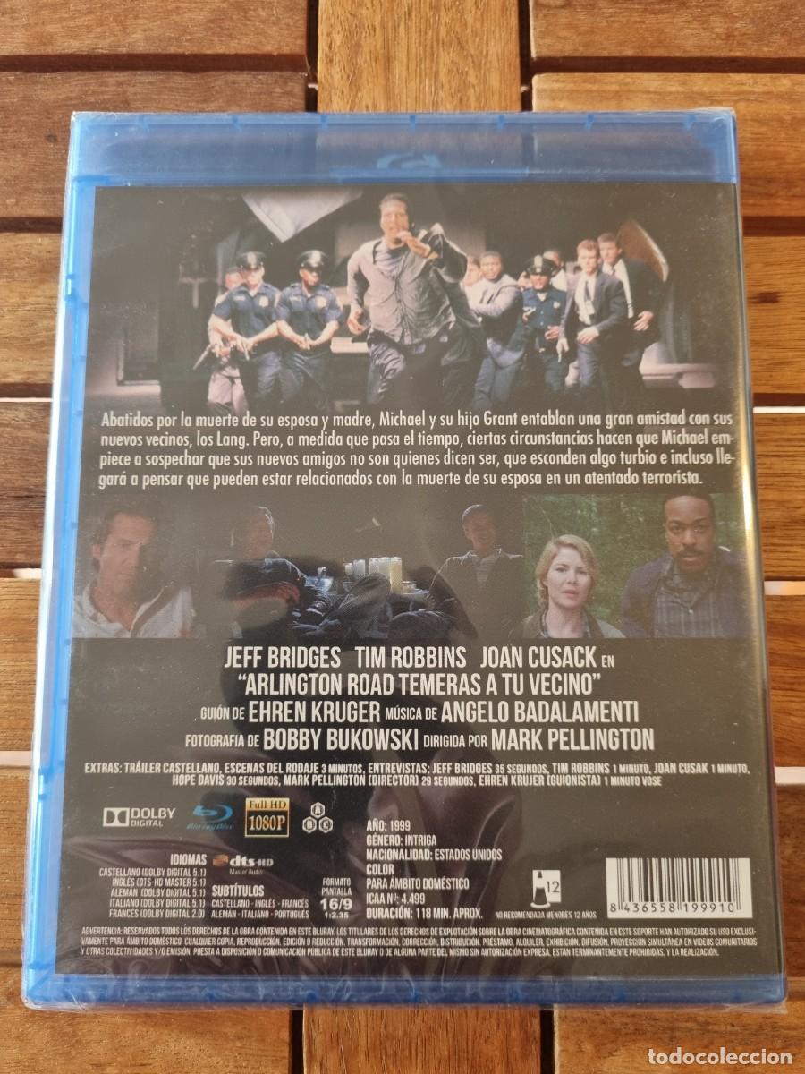 Cine: Arlington Road - Blu-ray nuevo - Foto 2