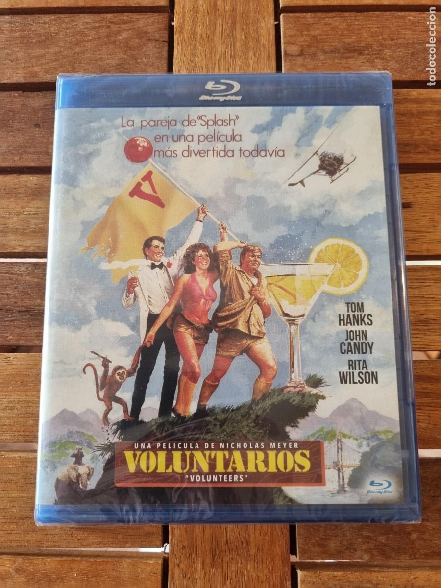 Cine: Voluntarios - Blu-ray nuevo - Volunteers - Tom Hanks y Rita Wilson