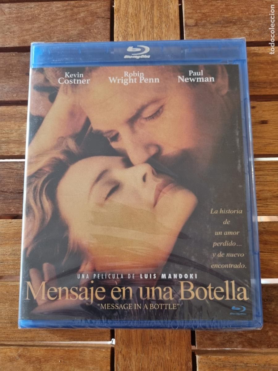 Cine: Mensaje en una botella - Blu-ray nuevo - Message in a bottle - Kevin Costner y Paul Newman
