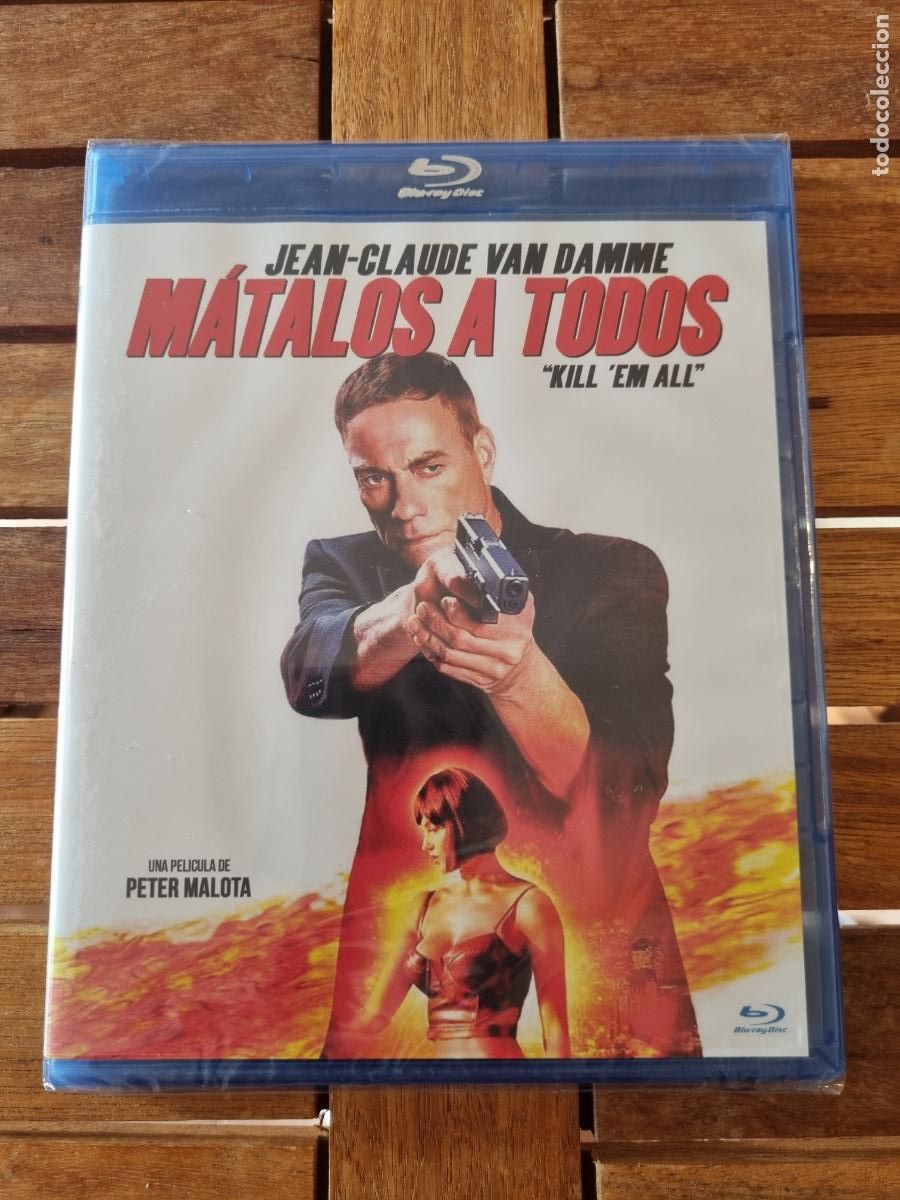 Cine: M&aacute;talos a todos - Blu-ray nuevo - Kill 'em all - Jean-Claude Van Damme
