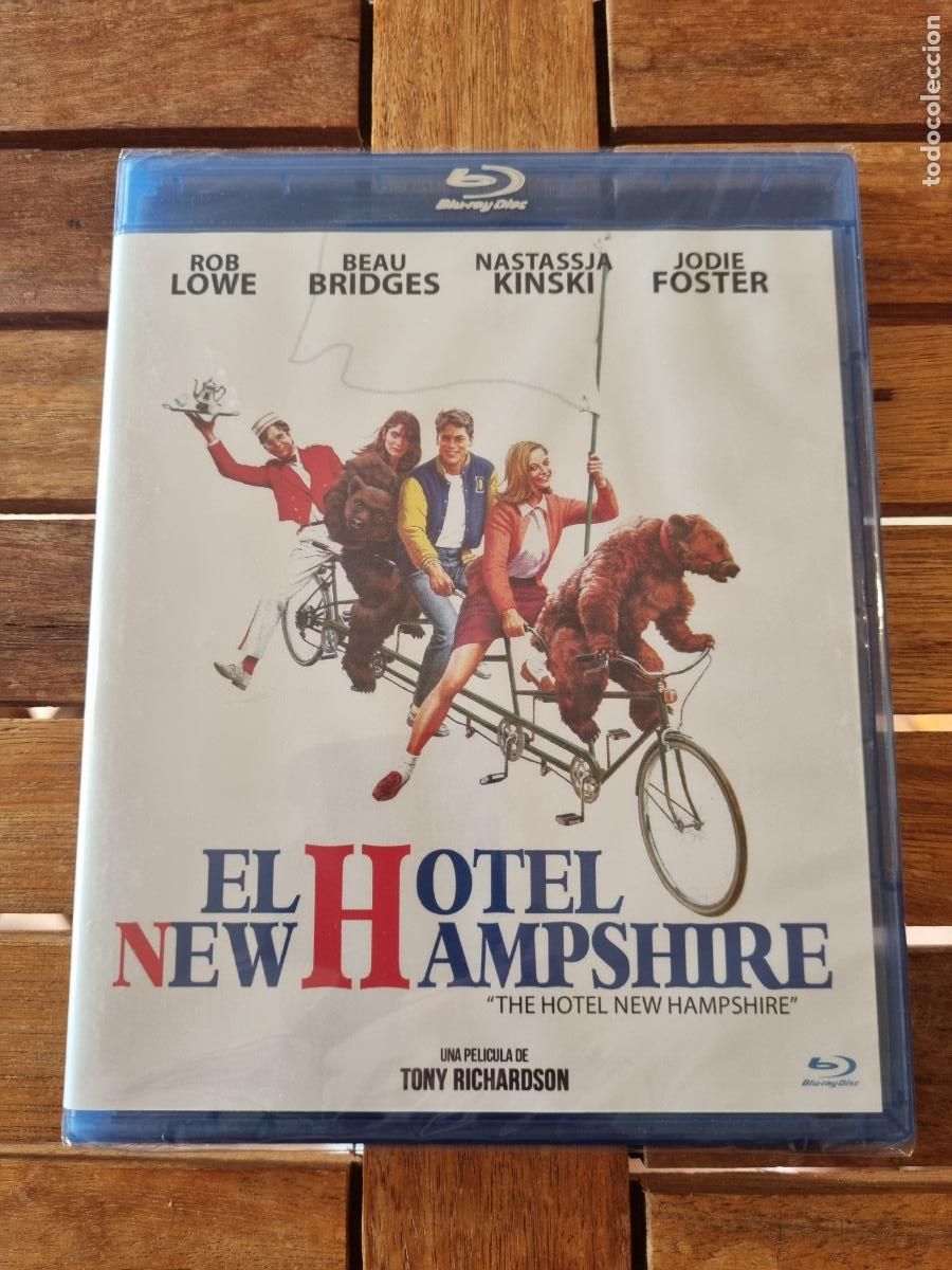 Cine: El hotel New Hampshire - Blu-ray nuevo - The hotel New Hampshire - Rob Lowe y Jodie Foster