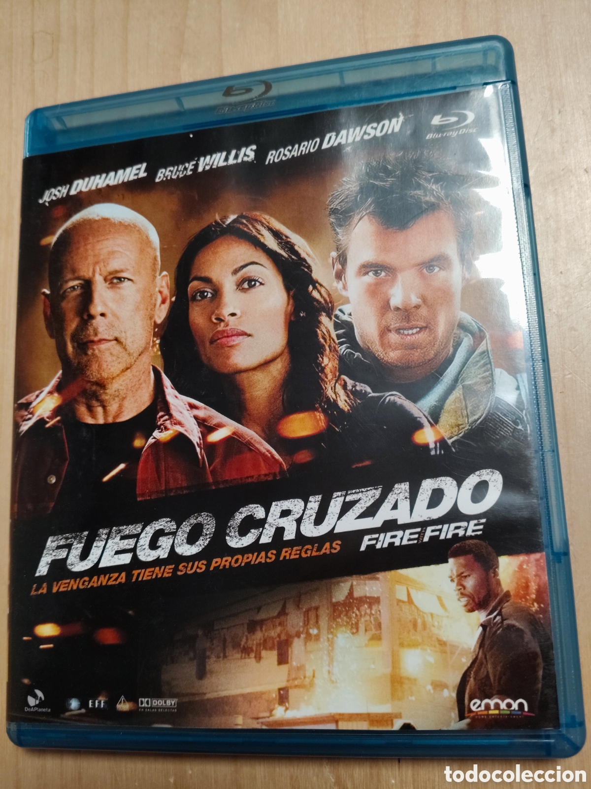 Cine: RB96 fuego cruzado BLURAY SEGUNDAMANO