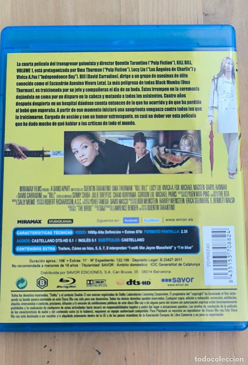 Cine: Blu-ray Kill Bill Vol. 1 y 2 - Foto 2