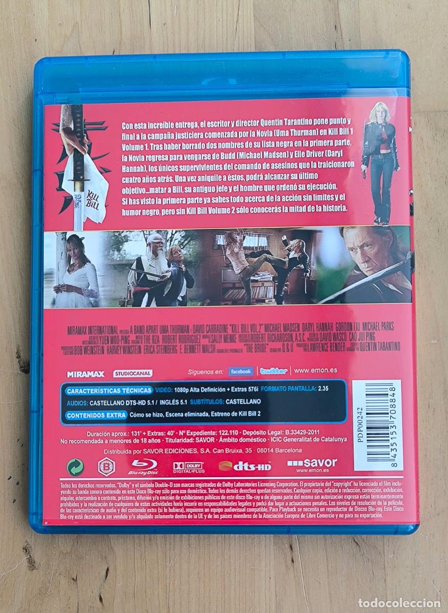 Cine: Blu-ray Kill Bill Vol. 1 y 2 - Foto 4