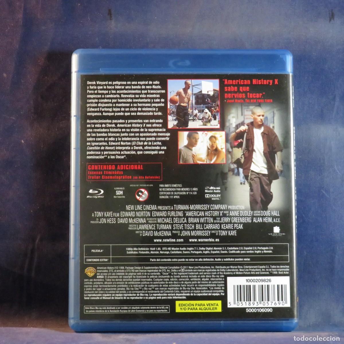 Cine: AMERICAN HISTORY X - BLU-RAY - Foto 2