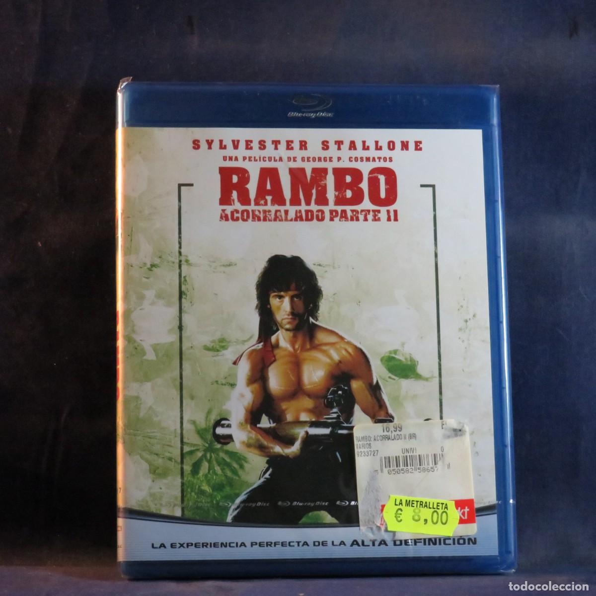 Cine: RAMBO II (RAMBO ACORRALADO II) - BLU-RAY