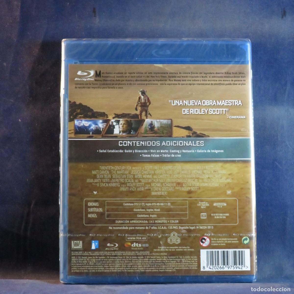 Cine: MARTE (THE MARTIAN) - BLU-RAY - Foto 2