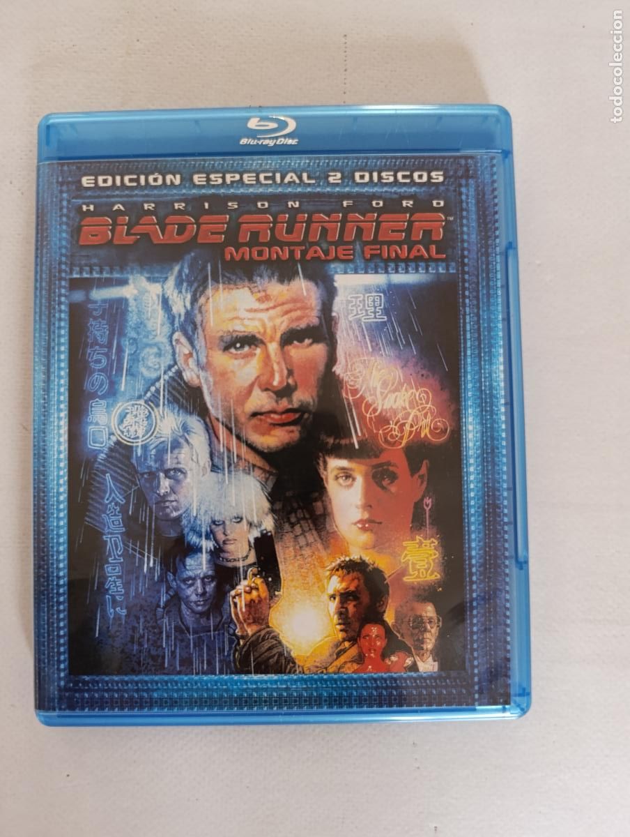Cine: BLU-RAY BLADE RUNNER - MONTAJE FINAL - EDICION ESPECIAL 2 DISCOS - HARRISON FORD (351A)