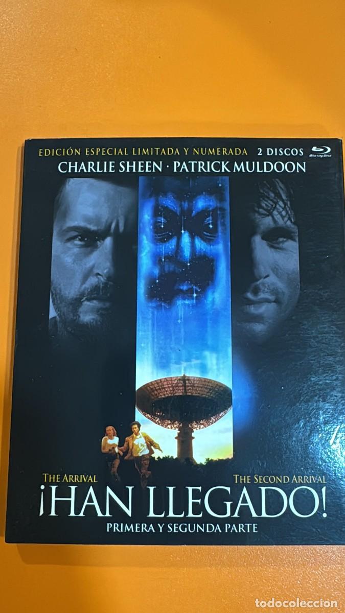 Cine: Digipack Han Llegado + Han Llegado 2 - 2 Discos BD Con Funda Numerada 1996 y 1998 The Arrival + The