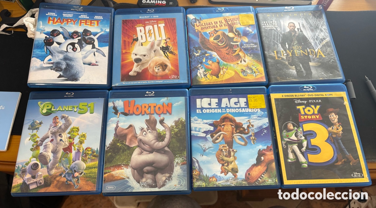 Cine: Lote 12 pel&iacute;culas Blu-ray disc