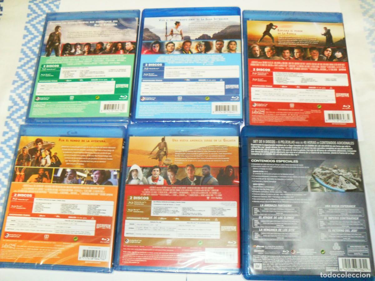 Cine: BLU RAY Star Wars Saga 19 discos - Foto 4