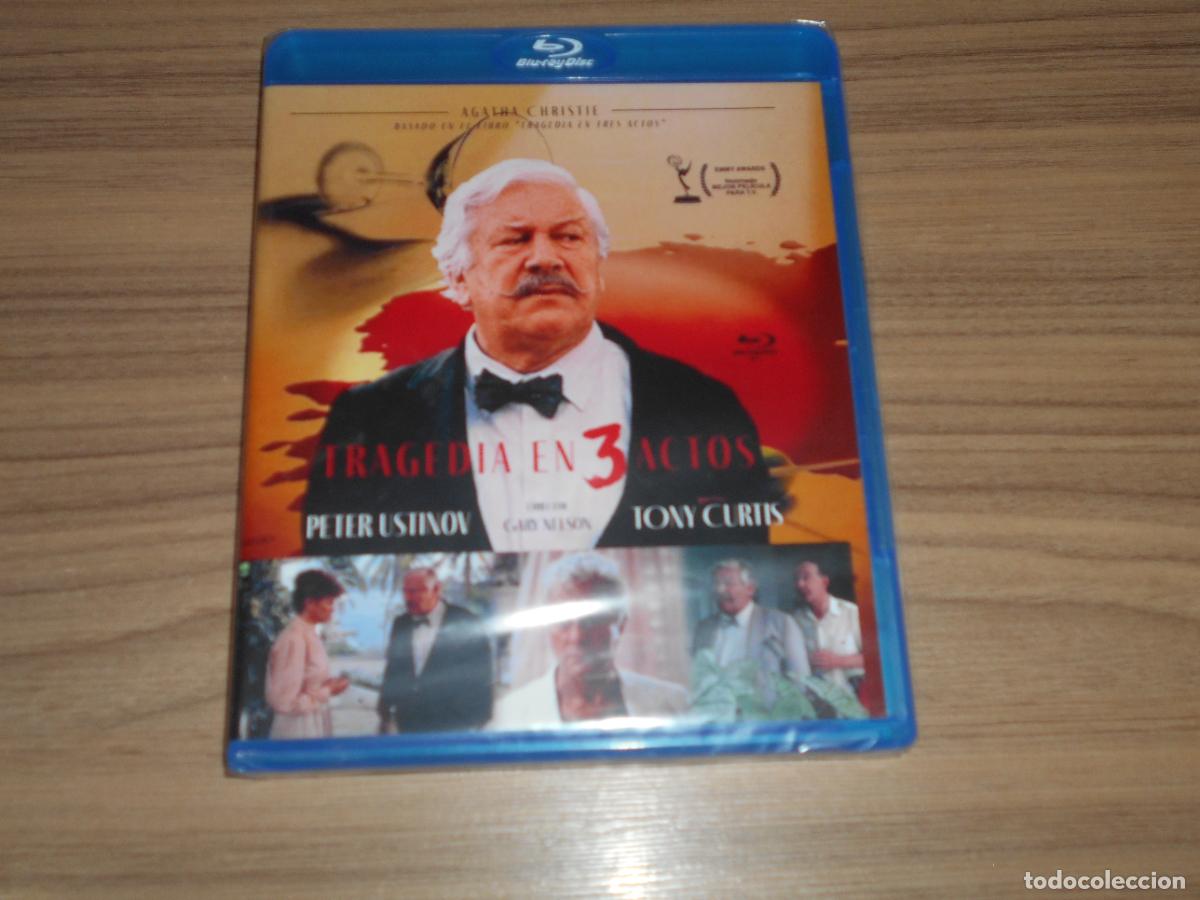 Cine: TRAGEDIA EN TRES 3 ACTOS BLU-RAY DISC Peter Ustinov TONY CURTIS Nuevo PRECINTADO