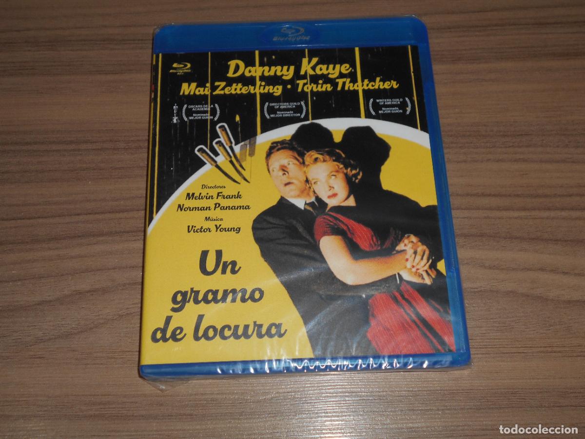 Cine: Un GRAMO de LOCURA BLU-RAY DISC Danny Kaye NUEVO PRECINTADO