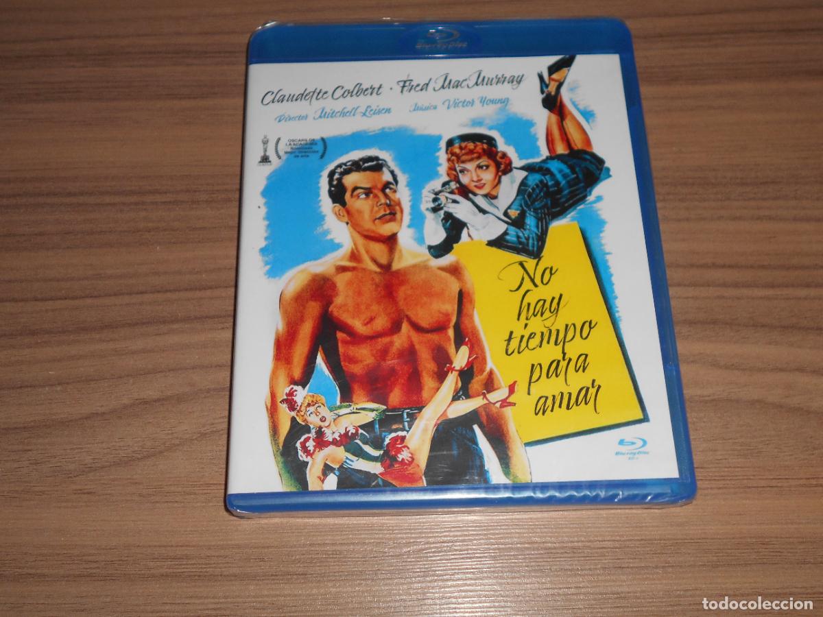 Cine: NO HAY TIEMPO PARA AMAR BLU-RAY DISC Claudette Colbert FRED Mac MURRAY Nuevo PRECINTADO