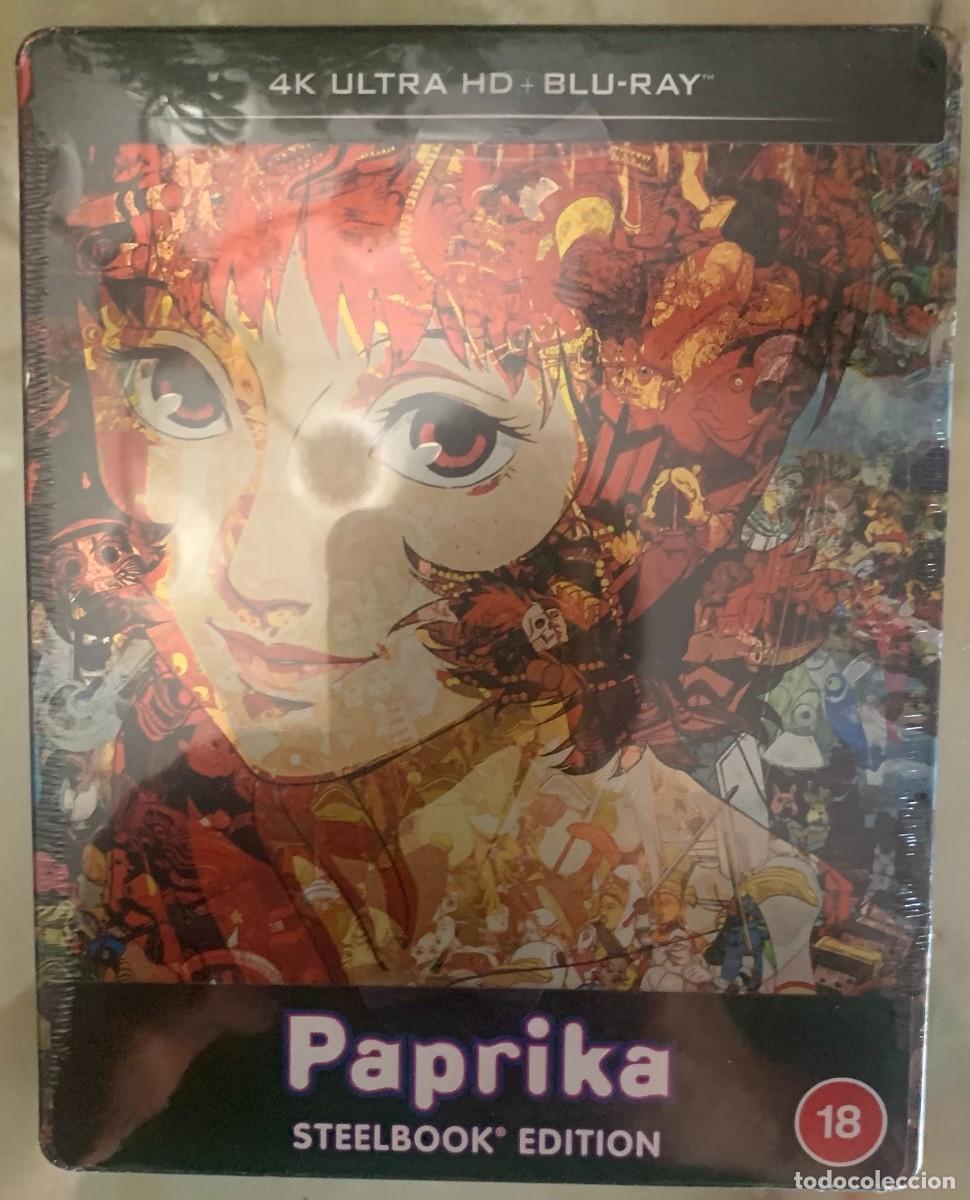 Cine: PAPRIKA DETECTIVE DE LOS SUE&Ntilde;OS (Satoshi Kon, 2006)- EDICION COLECCIONISTA STEELBOOK 4K UHD+ BLURAY