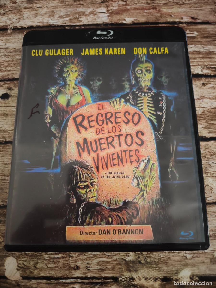 Cine: BLU RAY - EL REGRESO DE LOS MUERTOS VIVIENTES - LEER DESCRIPCI&Oacute;N Y CONDICIONES VENTA
