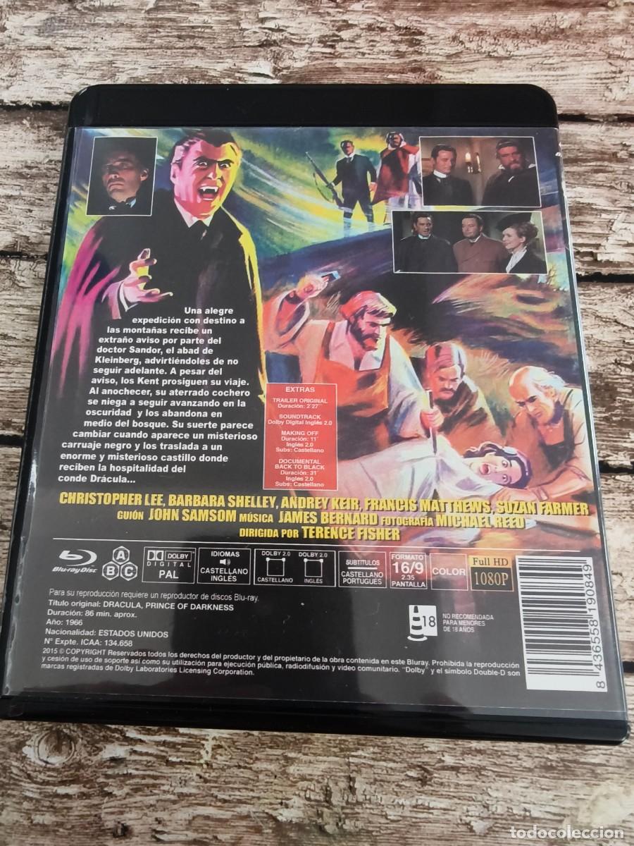 Cine: BLU RAY - DR&Aacute;CULA - CHRISTOPHER LEE - LEER DESCRIPCI&Oacute;N Y CONDICIONES DE VENTA - Foto 2