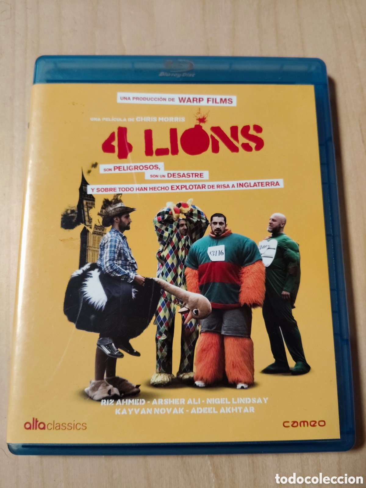 Cine: RB17 4 lions BLURAY SEGUNDAMANO