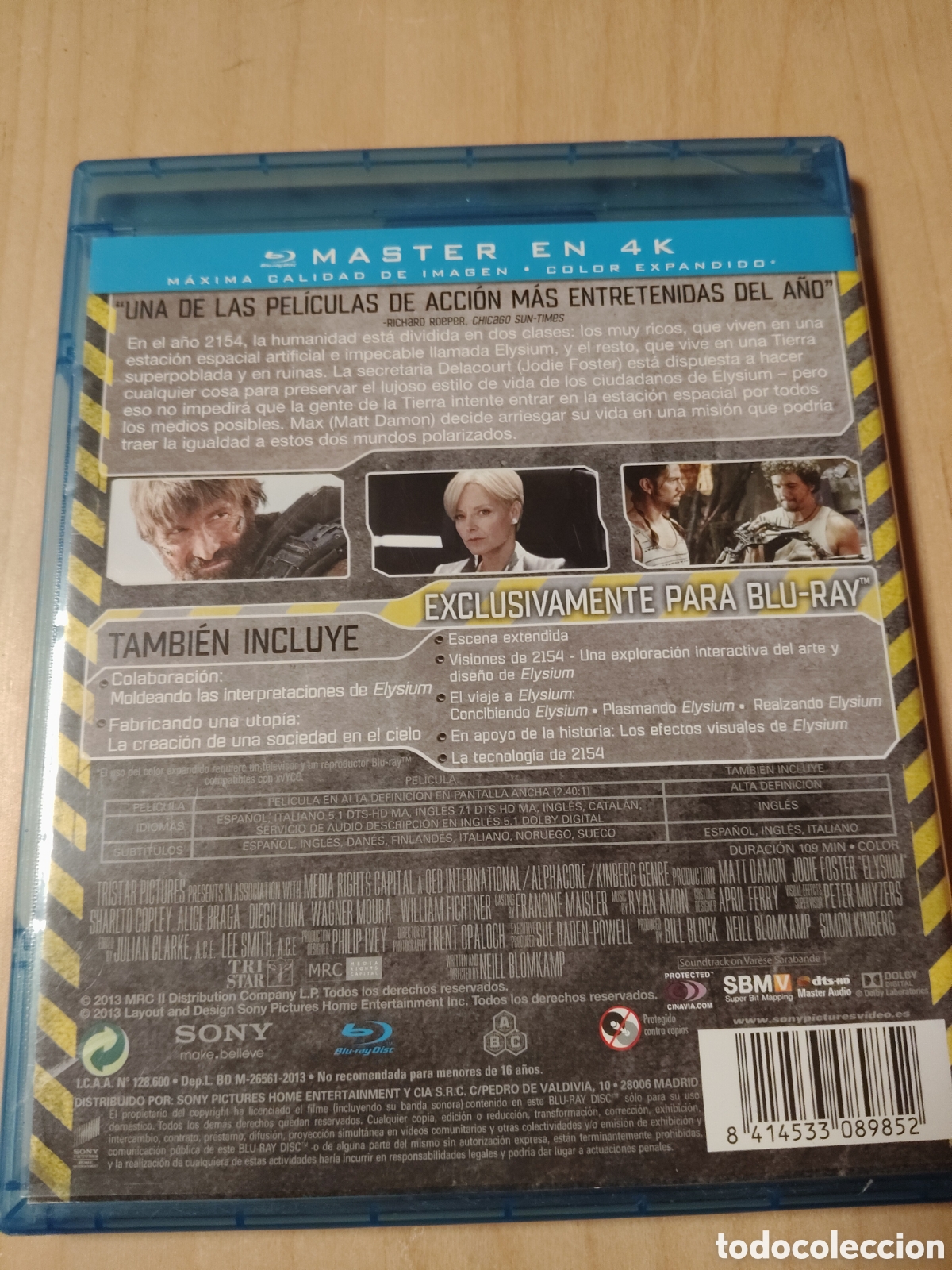 Cine: RB18 elysium BLURAY SEGUNDAMANO - Foto 2