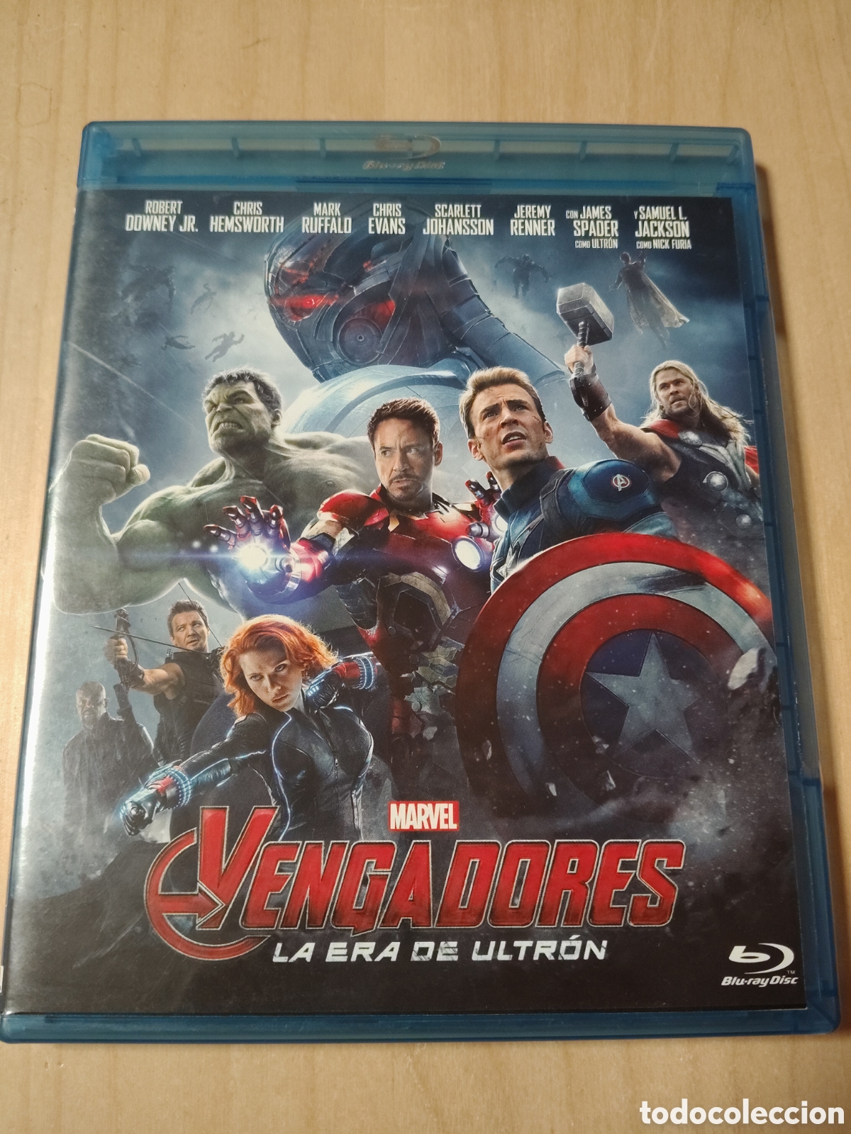 Cine: RB18 vengadores la era de Ultron BLURAY SEGUNDAMANO