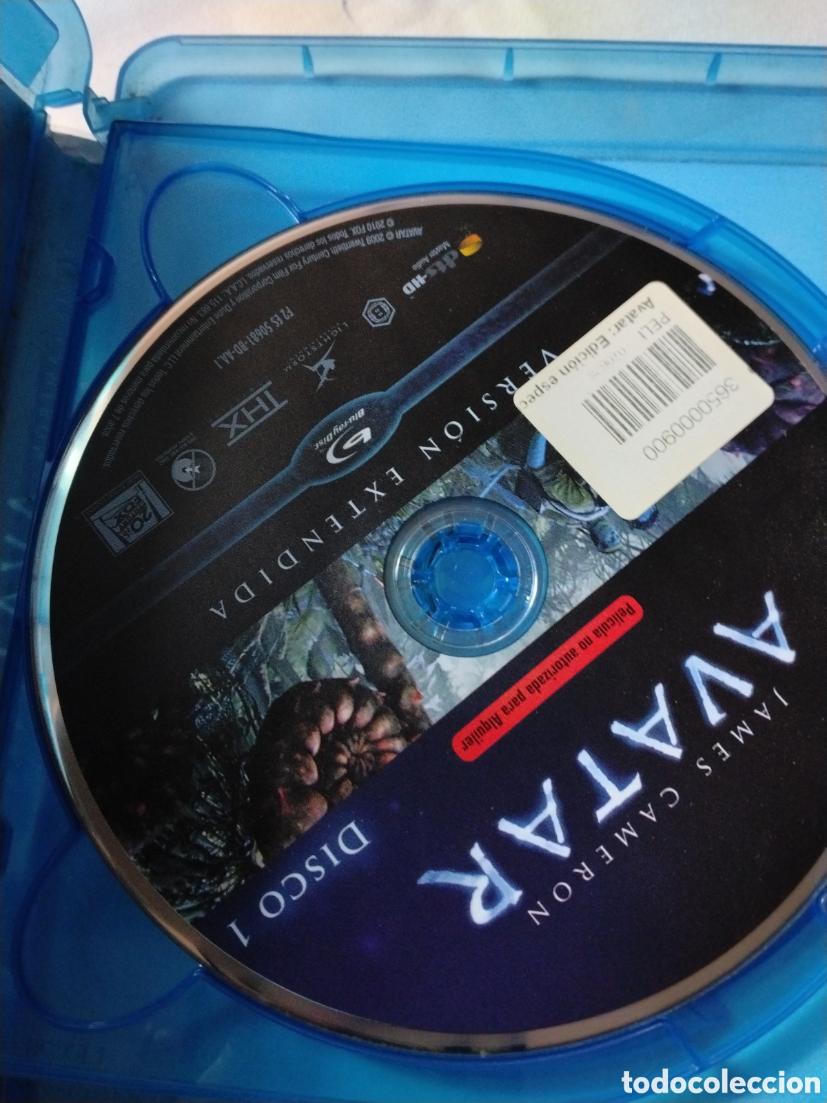 Cine: AVATAR - JAMES CAMERON - 3 BLU-RAY DISC - VERSI&Oacute;N EXTENDIDA. - Foto 3