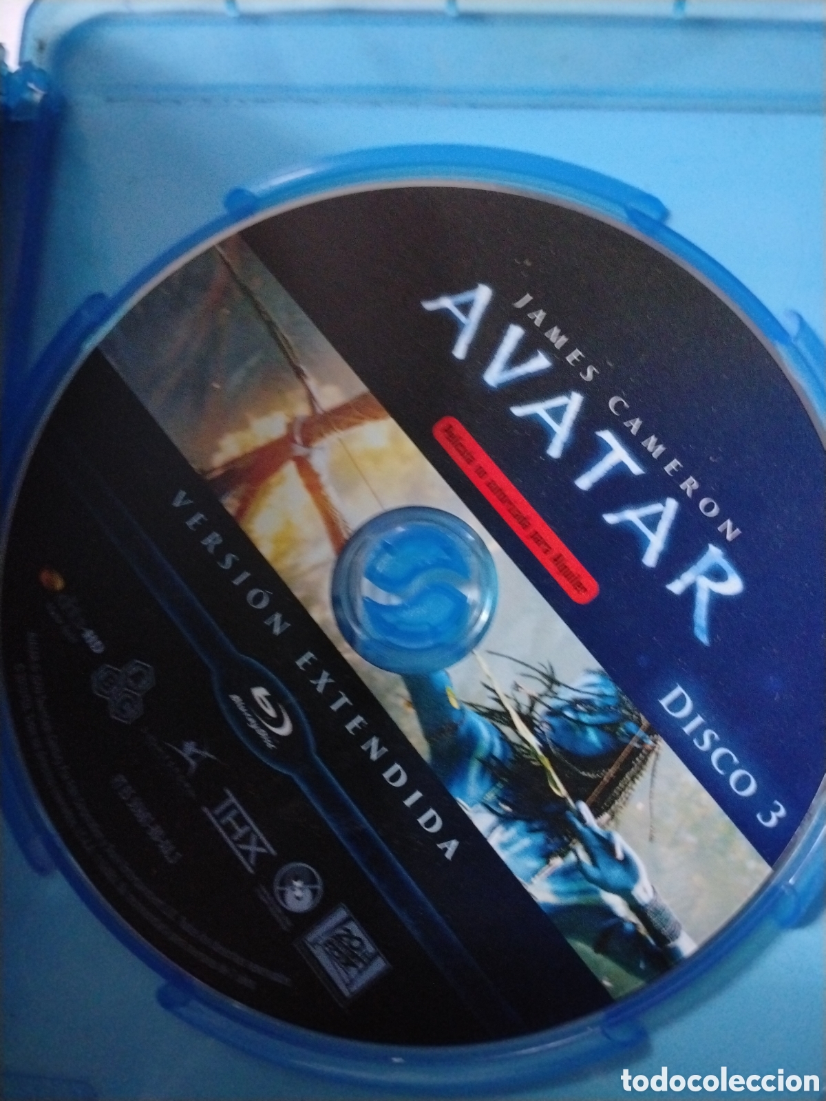 Cine: AVATAR - JAMES CAMERON - 3 BLU-RAY DISC - VERSI&Oacute;N EXTENDIDA. - Foto 5