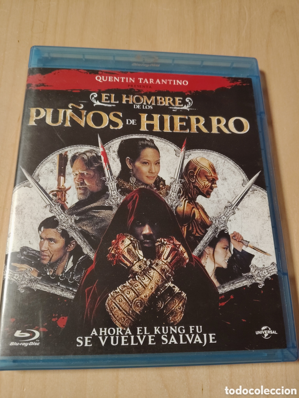 Cine: RB40 el hombre de los pu&ntilde;os de hierro BLURAY SEGUNDAMANO