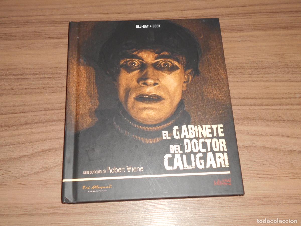 Cine: EL CABINETE DEL DOCTOR CALIGARI Edicion Especial BLU-RAY DISC + Libro 64 Pag. ROBERT WIENE