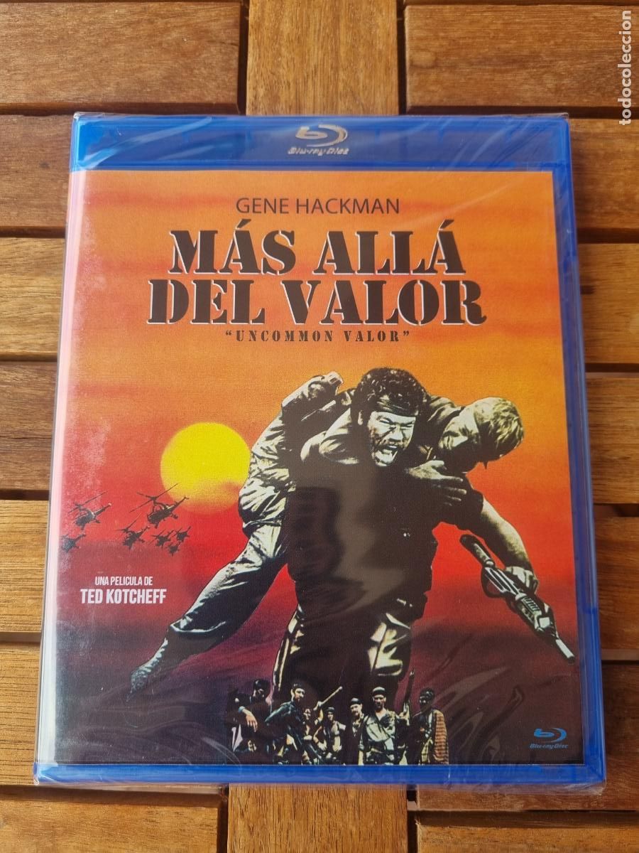 Cine: M&aacute;s all&aacute; del valor Blu-ray nuevo - Uncommon Valor - Gene Hackman