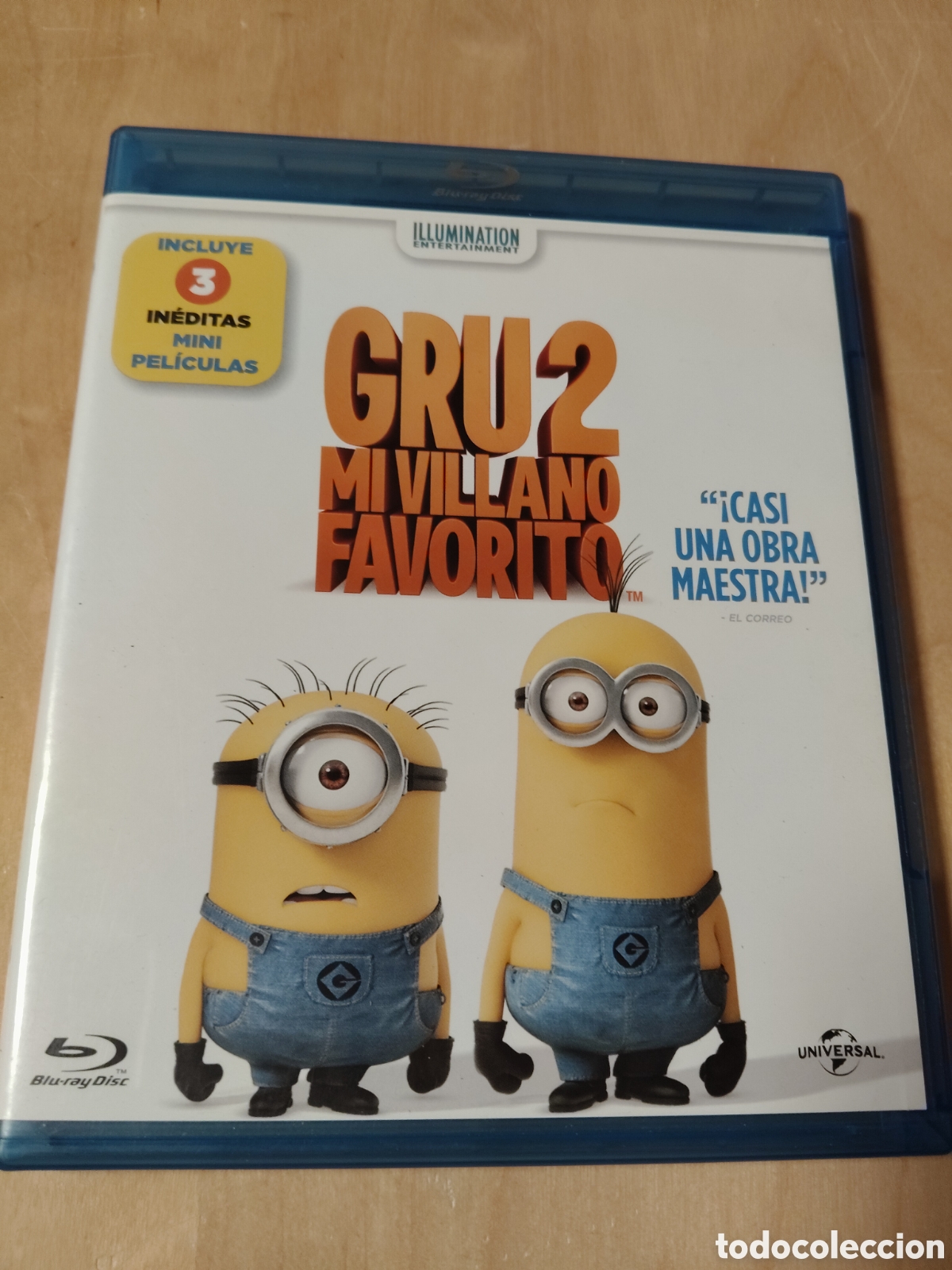 Cine: RB36 gru 2 mi villano favorito BLURAY SEGUNDAMANO